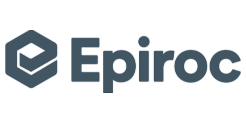 Epiroc Dealer Logo - Road Machinery & Supplies Co.