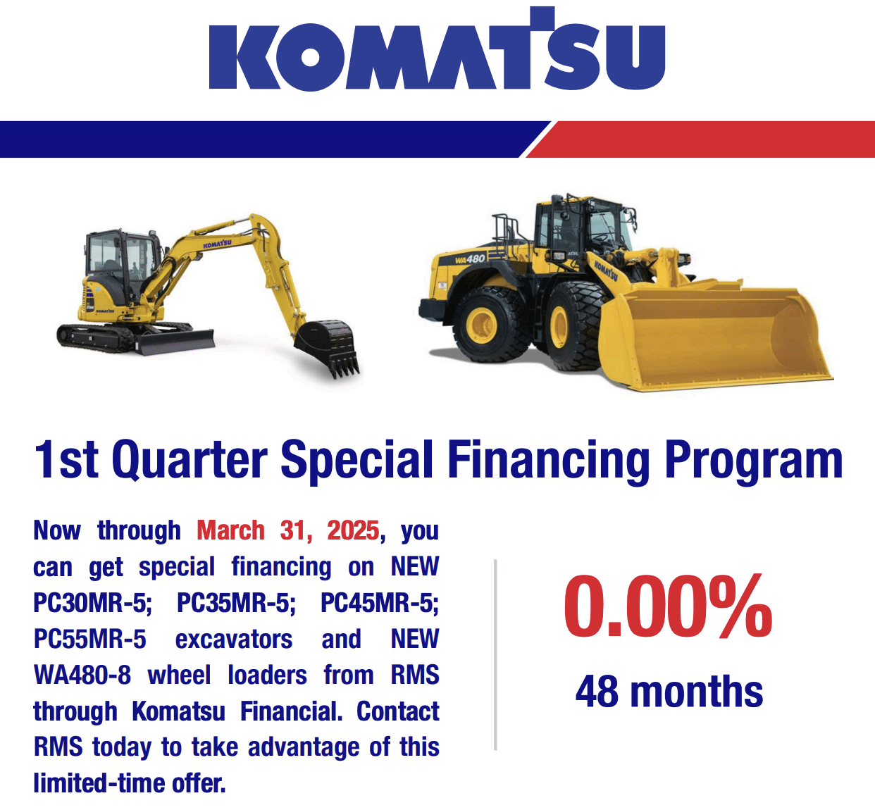 Q1 Special Financing Program