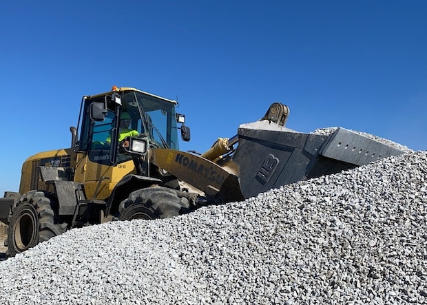 Site Development - Wheel loader