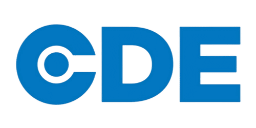 CDE Equipment Logo - Road Machinery & Supplies Co.